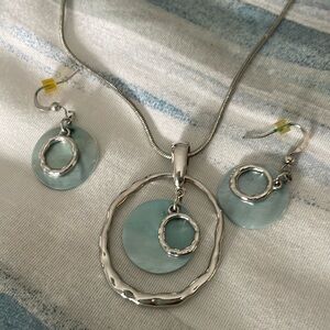 Lia Sophia necklace and earrings